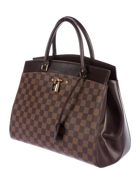 louis vuitton damier ebene rivoli bb|damier ebene leather handbags.